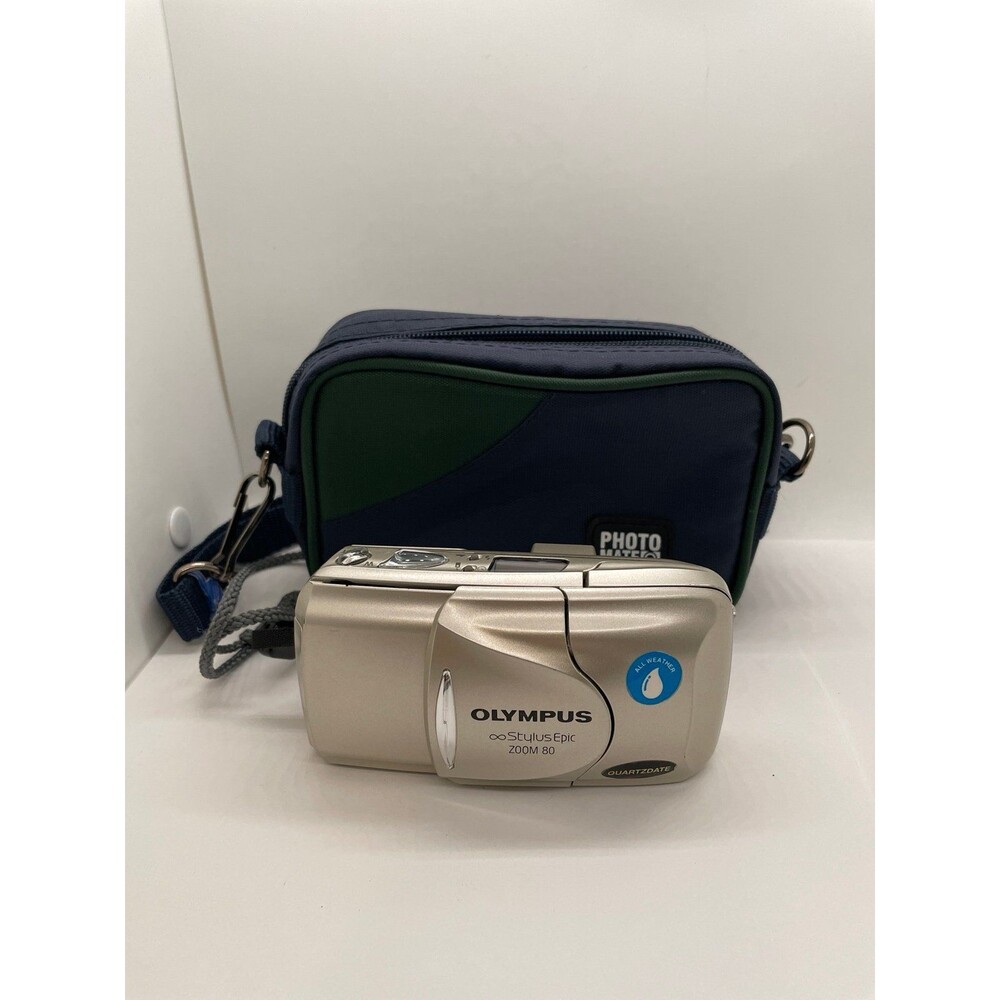 Olympus Style Epic Zoom 80 35mm Point + Shoot Camera